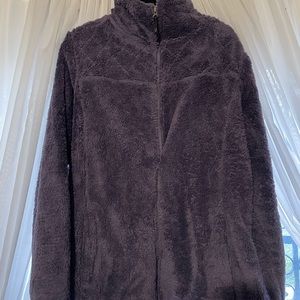 Purple Fuzzy Jacket